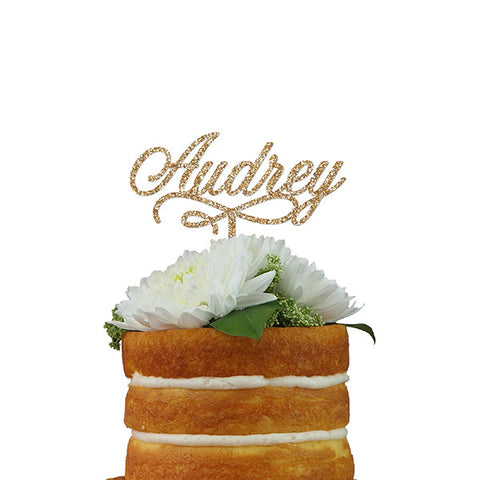 Custom Cake Topper- One Name or Word
