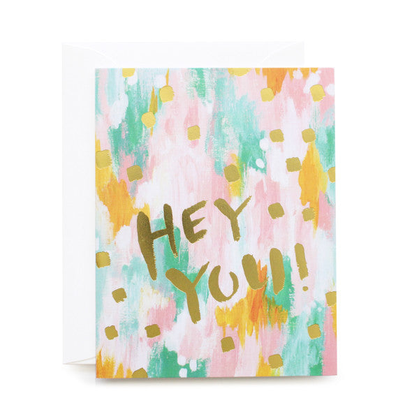 Hey You! Foil Card