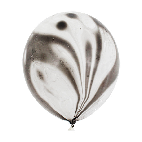 Black Marble Balloons