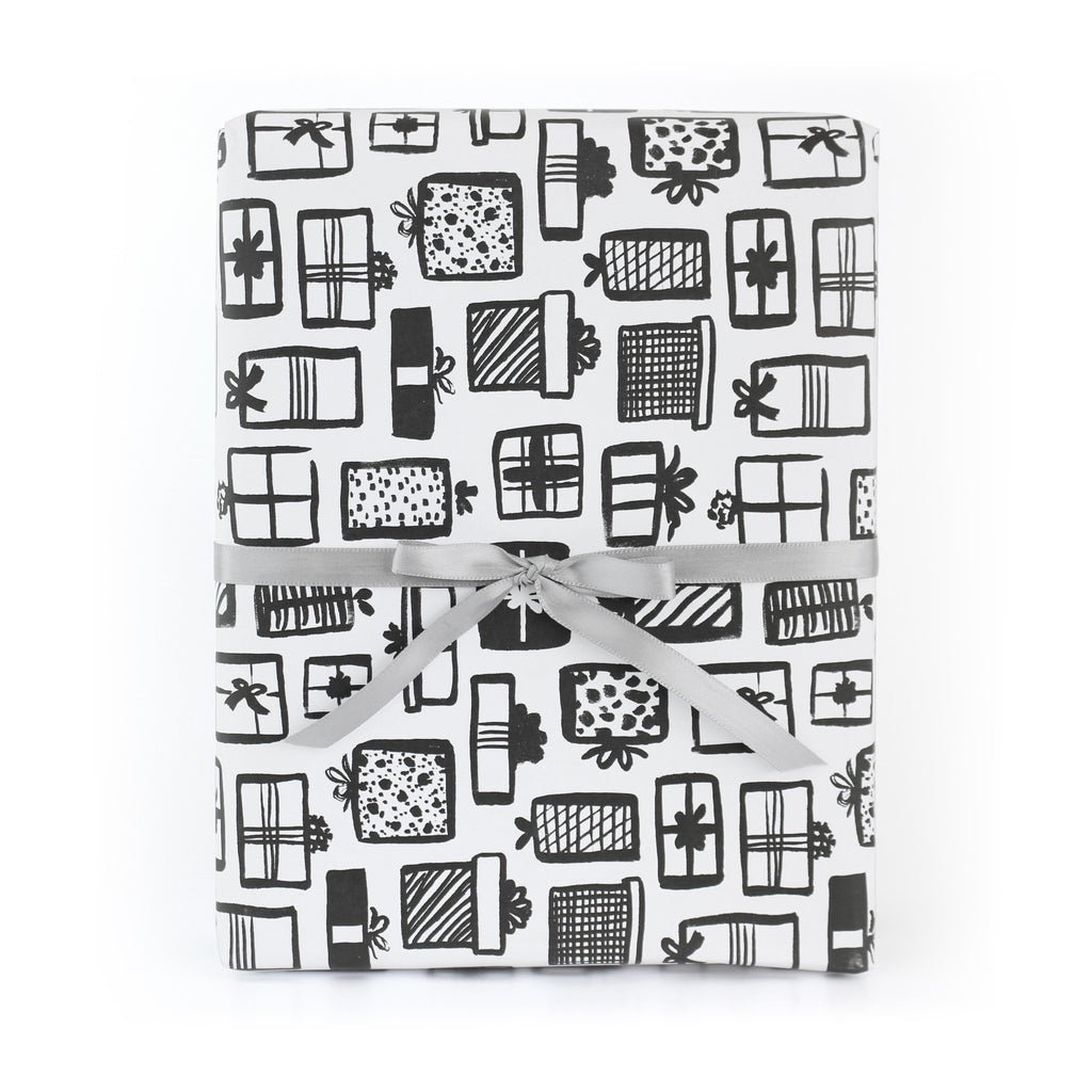 Hand-Painted Presents Wrapping Paper