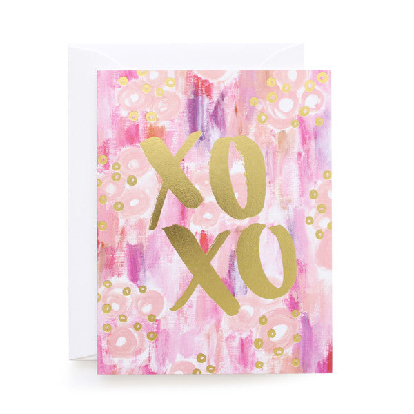 XOXO Foil Card