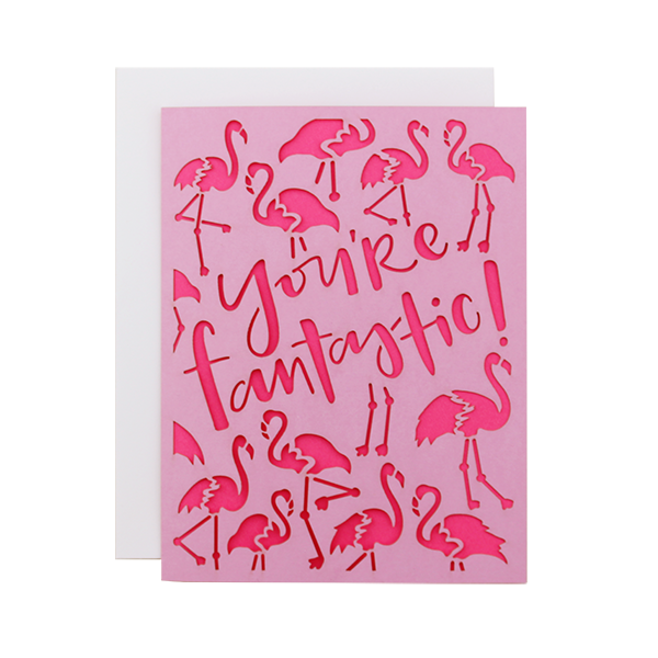 You're Fantastic Laser Cut Card