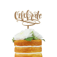 Celebrate Cake Topper