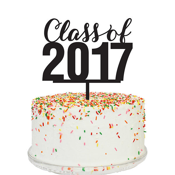 Class of 2017 Cake Topper