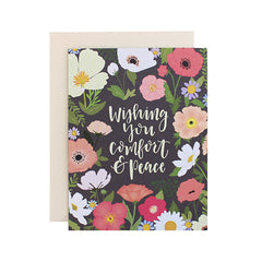 Wishing You Comfort & Peace Card