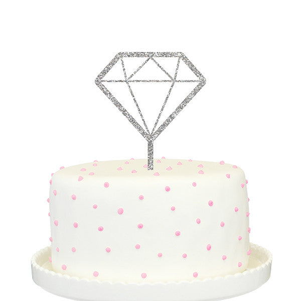 Diamond Cake Topper