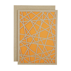 Geometric Laser Cut Card Set