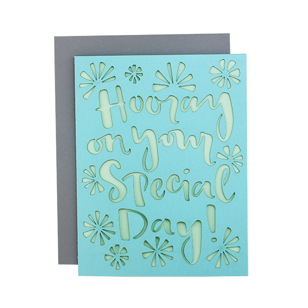 Special Day Laser Cut Card