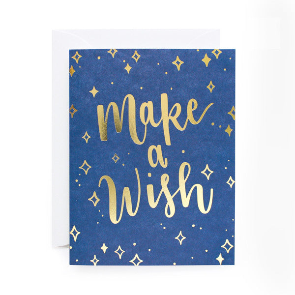 Make A Wish Foil Card