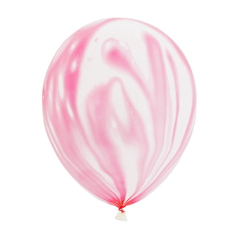 Pink Marble Balloons