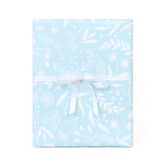 Monochrome Floral Wrapping Paper
