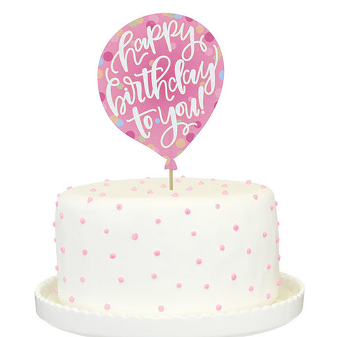 Happy Birthday To You! Printed Cake Topper