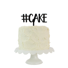 #CAKE Topper