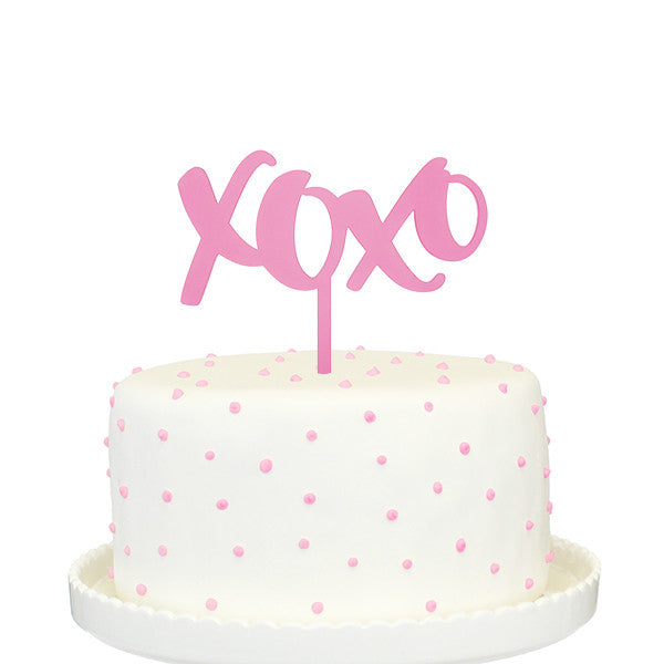 XOXO Cake Topper